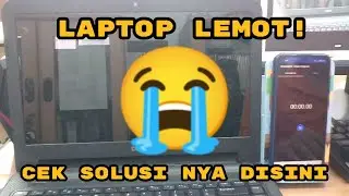 Proses install sistem operasi google chrome flex - part 1 Mengidentifikasi laptop lemot