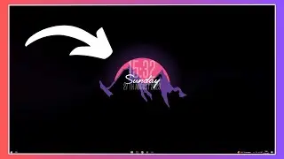 How To Set Clock Skin From Rainmeter | Clean & Professional | Windows 10