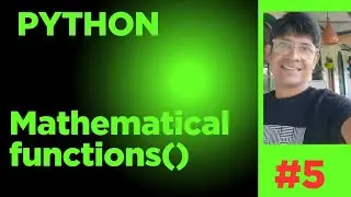 math functions in python 