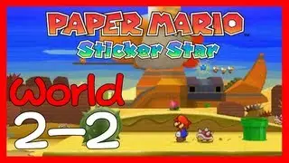 Paper Mario: Sticker Star - [W2-2 - Yoshi Sphinx]