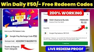 100% INSTANT FREE REDEEM CODE APP | FREE GOOGLE PLAY REDEEM CODE APP | BEST REDEEM CODE APP 2025