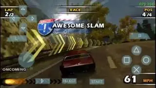 Burnout Dominator On Meizu m3s [ PPSSPP ]