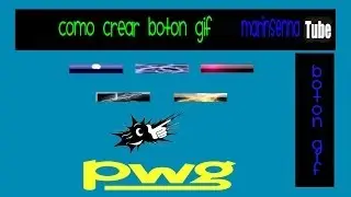 como crear un boton menu gif para pwg es.tl