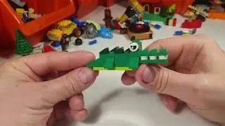 How to build a LEGO Alligator