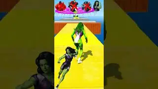 Which Superhero is Lucky? #33 #shorts