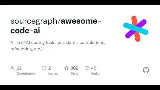 GitHub - sourcegraph/awesome-code-ai: A list of AI coding tools (assistants, completions, refacto...