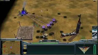 USA Super + Nuke Mobile vs China Tank (GENERALS CONTINUE Mod) C&C Generals Zero Hour