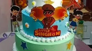 🎂🎂 MADHUBAN CAKE'S 🎂🎂 2 kg, 3 tear cake decoration for Singam theme cake