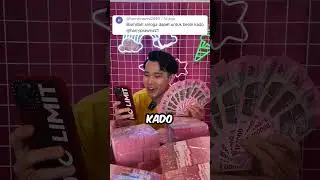Aku Kasih Subscriber Aku Rp1,000,000 Untuk Beli Kado!