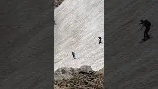 Shredding Saint Mary’s Glacier, Colorado