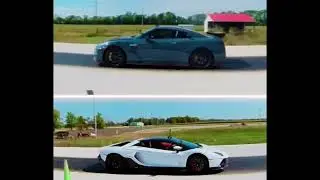 Lamborghini vs gtr #gtr #lamborghini