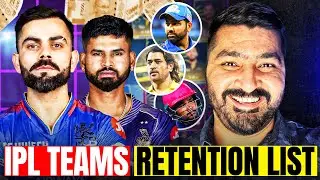 IPL Teams Retention List | IPL Retained Players List 2025 | Virat Kohli RCB Captain? | IPL 2025 |
