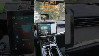 yeni 2023 Skywell Et5 LR Legend Apple Carplay ve ses sistemi