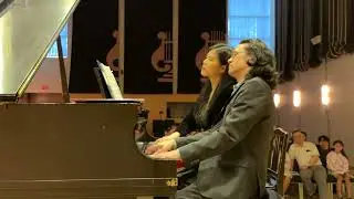 Fly Me to the Moon/Moonlight Sonata Mash-Up! (piano duet)