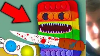 Злой ПОП ИТ стал МОНСТРОМ 😱🔪 Симпл Димпл ПРОТИВ Поп Ит! Кто круче? Мультик анимация! Цицерон реакция