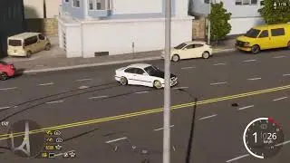 Shredding the streets (BMW E36)