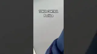 Air Traffic Controller x Tower Control #aviation #ATC #CAAP #ATMO