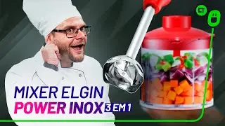Elgin Power Inox 3 in 1 Mixer: Versatility and Power in the Kitchen