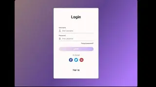 Login Page UI Design with @Figma | Figma Tutorial