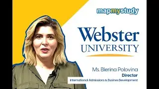 In Conversation with Ms. Blerina Polovina | Webster University, USA #studyinusa #usa  #studyabroad