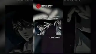 L was defeated the moment Light took the death note from him | 