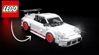 Build the Porsche 996 (911) GT3 RS in LEGO 🤔