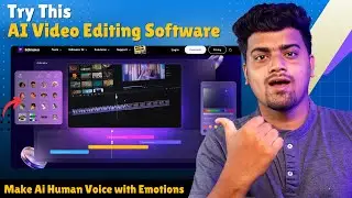 Powerful AI Video Editing Software 🔥HitPaw Edimakor | Best AI Human Text-to-Speech with Emotions