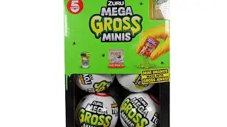 Zuru Mega Gross Minis FULL CASE Blind Box Unboxing Review