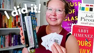 My August Wrap Up + September TBR 2024 [playing my TBR card game]
