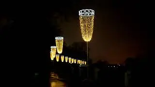 Das Lichterspiel im Rjasaner Kreml