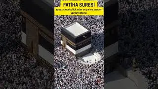 Fatiha Suresi Rahman ve Rahim olan Allah'ın adıyla.