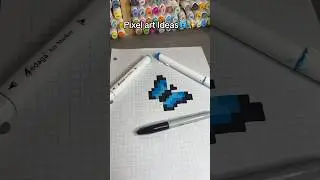 🦋Mini Pixel art ideas✨ 