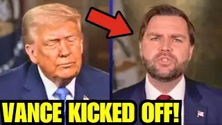 Trump HUMILIATED as Vance is KICKED OFF LIVE TV