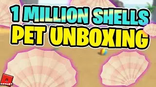 Spending 1 MILLION SHELLS For *NEW* Summer Event Pets | Giant Simulator