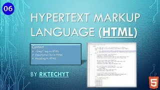 06 Image, Description and Headings in HTML || HTML for Absolute Beginners || 1080p