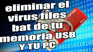 Como ELIMINAR el VIRUS de ACCESO DIRECTO de mi MEMORIA USB PC ELIMINAR VIRUS DE ACCESO DIRECTO 2026
