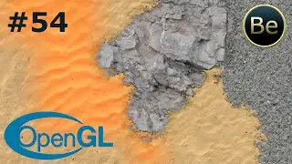 OpenGL - Урок 54 - Шейдер для 2D карты. Перемещение по карте. Приближение и отдаление.