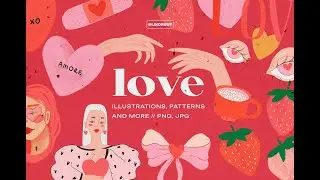 Love Pack Valentines Day Toolkit Graphic Download