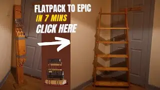 From Flatpack to an epic bookcase in 7 mins