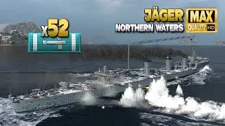 Destroyer Jäger: Easy, 52 torpedo hits - World of Warships