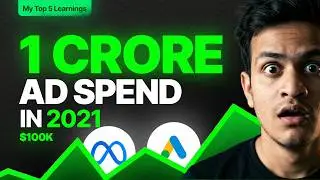 My Top 5 Lessons of 2021 after spending Rs. 01 Cr. on FB ads of clients | With Proof & future Goals
