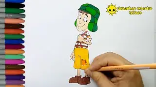 Como desenhar o CHAVES do 8 EM DESENHO passo a passo, fácil e rápido