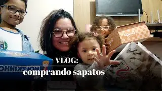 Vlog: COMPRANDO SAPATOS para as CRIANÇAS | Larissa Hennydth