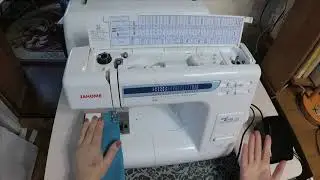 ШВЕЙНАЯ МАШИНКА JANOME MYEXCEL 1221 ОБЗОР ЧАСТЬ 1