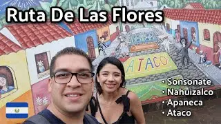 5 Pueblitos en 1 Día | Ruta de las Flores 🌺 | El Salvador 🇸🇻