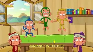 5 LITTLE MONKEYS  - Little Magic Owl and friends