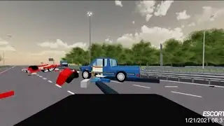 roblox pedestrian gets hit by a car ￼￼
