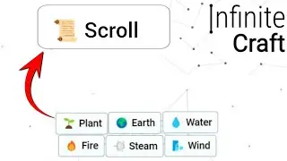 How to make Scroll in infinite craft | infinity craft