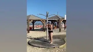 Средиземное море в Тель-Авиве , рынок Кармель Шук 🔥👍😍 Часть четвертая