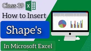 How to insert shapes in Microsoft Excel by Sadamgul